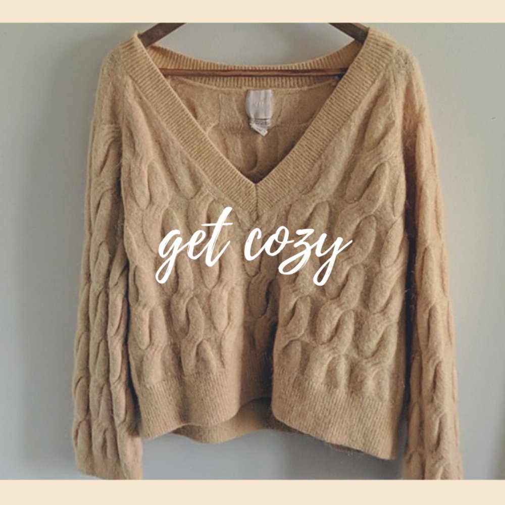 H&M Super Fuzzy Mohair/Wool Sweater